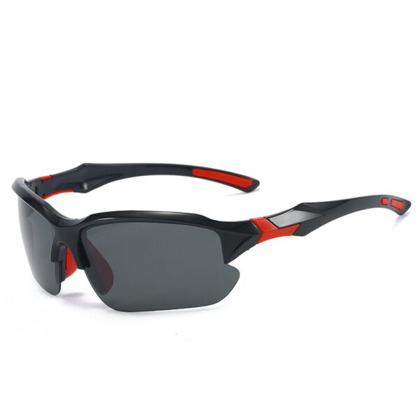 Road mountain bike riding helmet with lens and brim taillight - Image 3