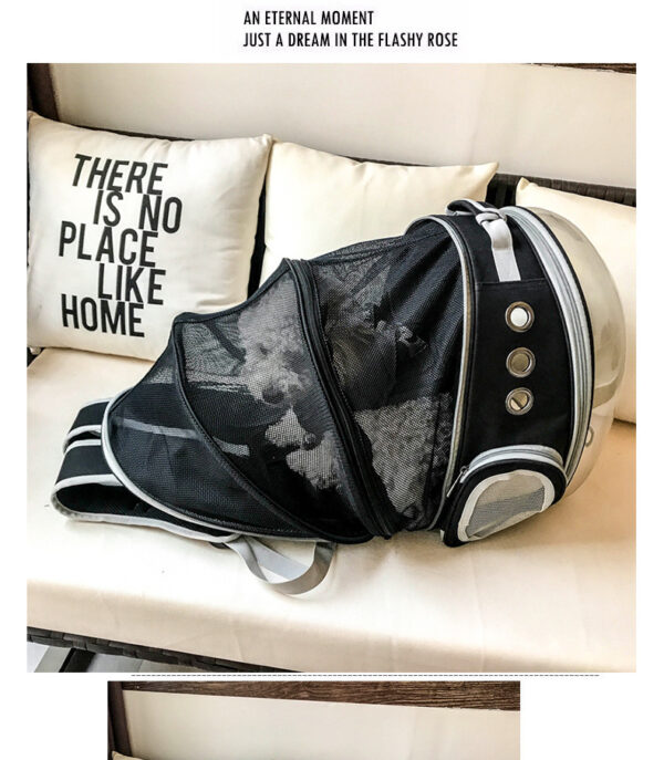 Portable Pet Puppy Backpack Carrier Bubble, New Space Capsule Design 360 Degree Sightseeing Rabbit Rucksack Handbag - Image 5